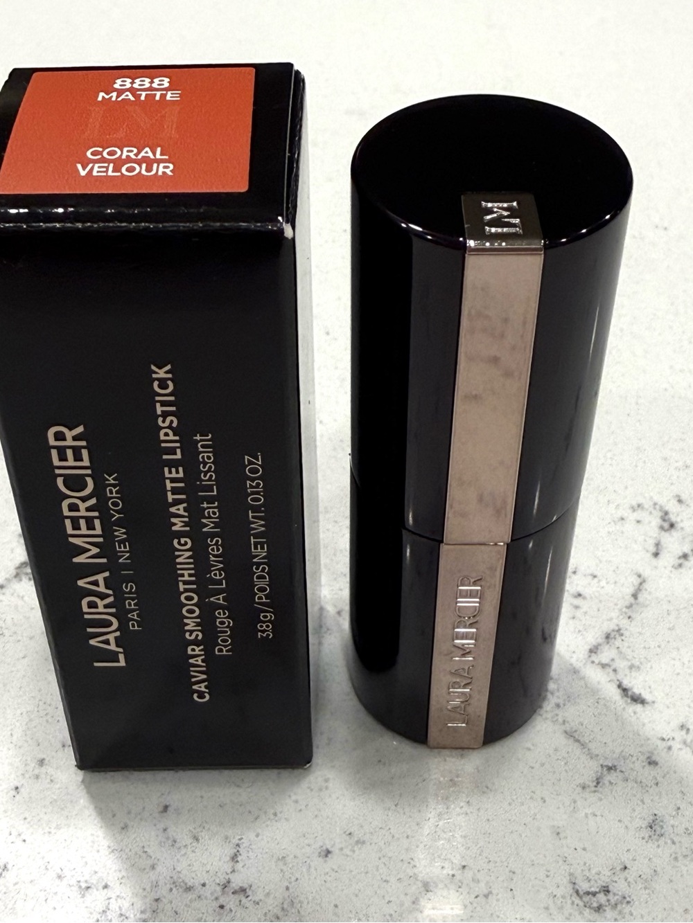 Laura Mercier Caviar Smoothing Matte Lipstick - Full Size 3.8g NIB